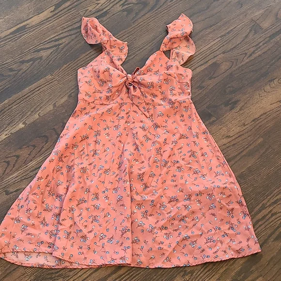 SHEIN | Dresses | Ruffle Sleeve Fit And Flare Floral Dress | Poshmark SHEIN | Dresses | Ruffle Sleeve Fit And Flare Floral Dress | Poshmark